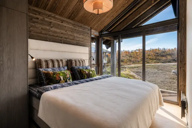 Master bedroom with terrace door